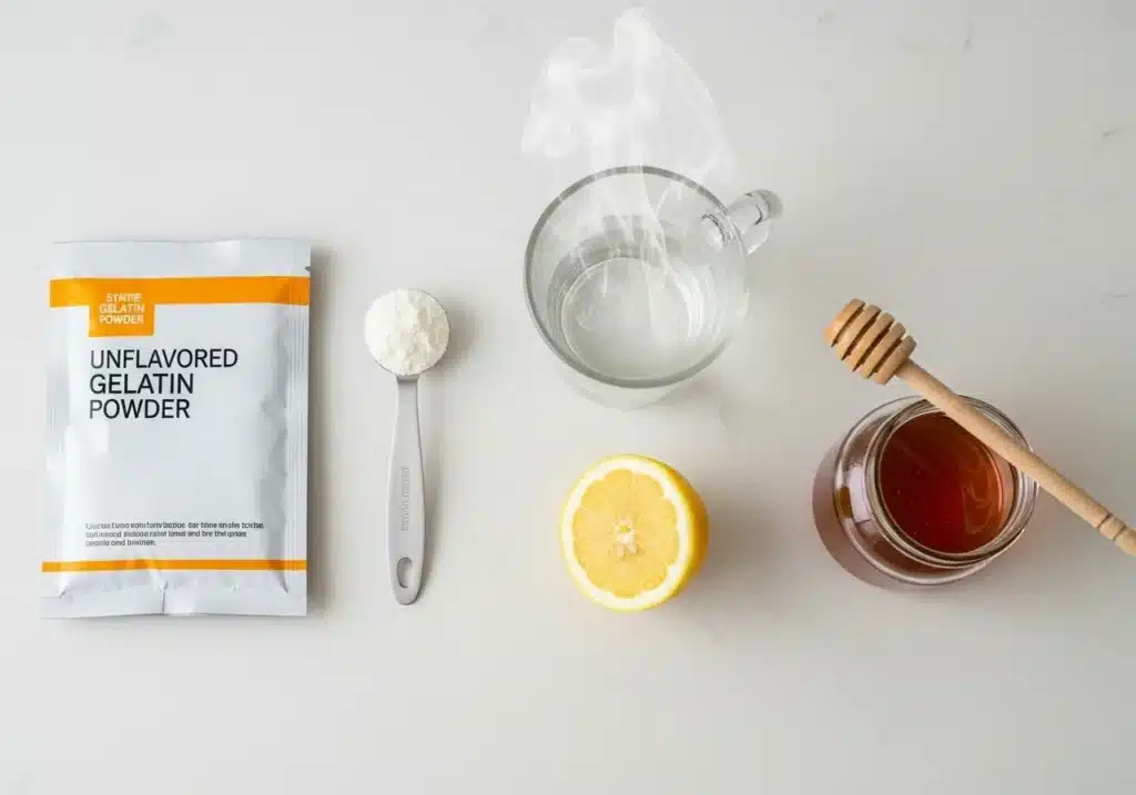  ingredients for gelatin trick weight loss recipe