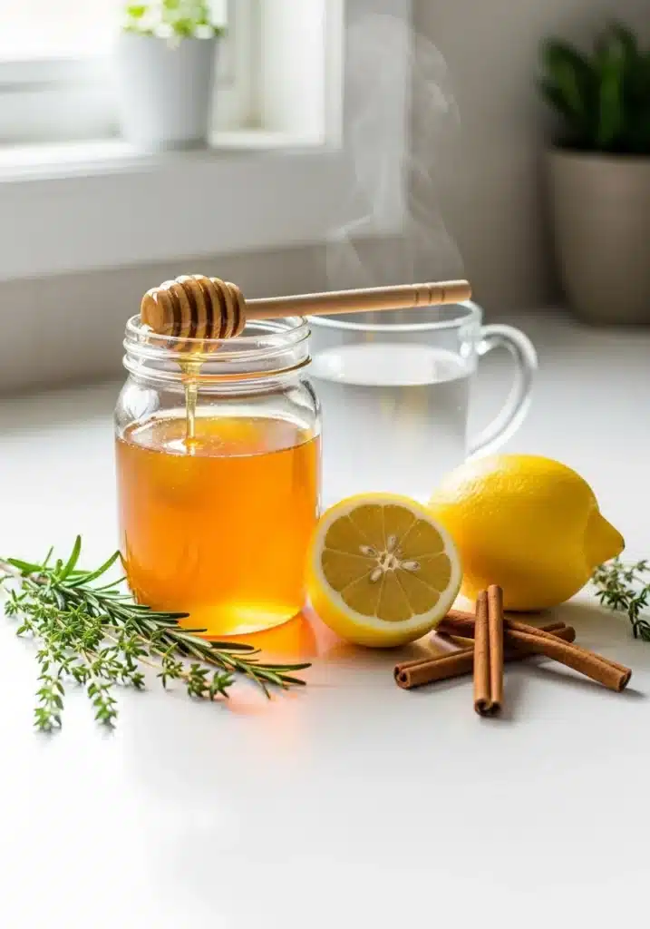 Ingredients for honey stamina recipe