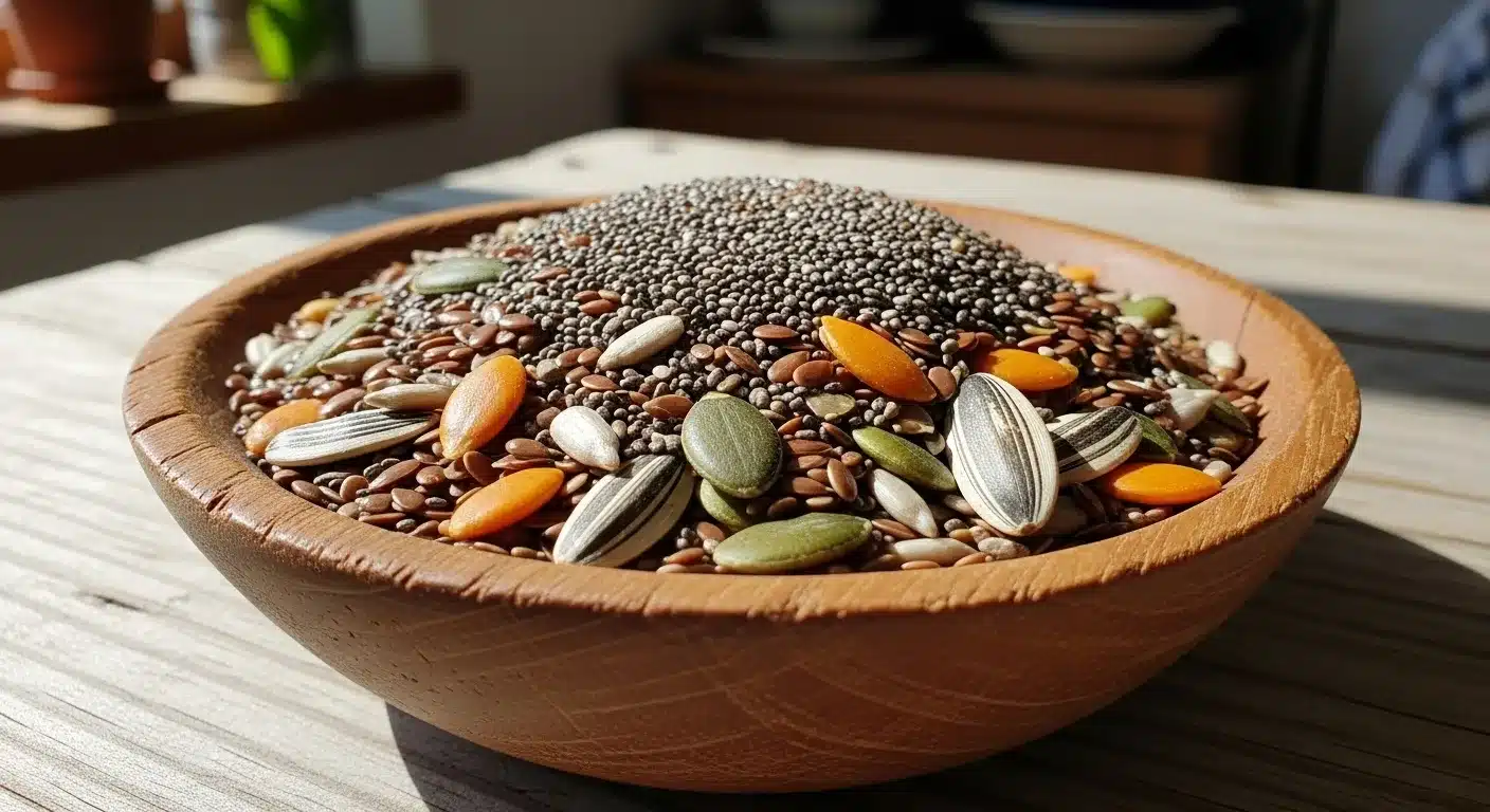 Bariatric Seed Recipe: Tasty, Low-Carb Snack for Weight Loss 2 bariatric seed recipe seed mix in bowl