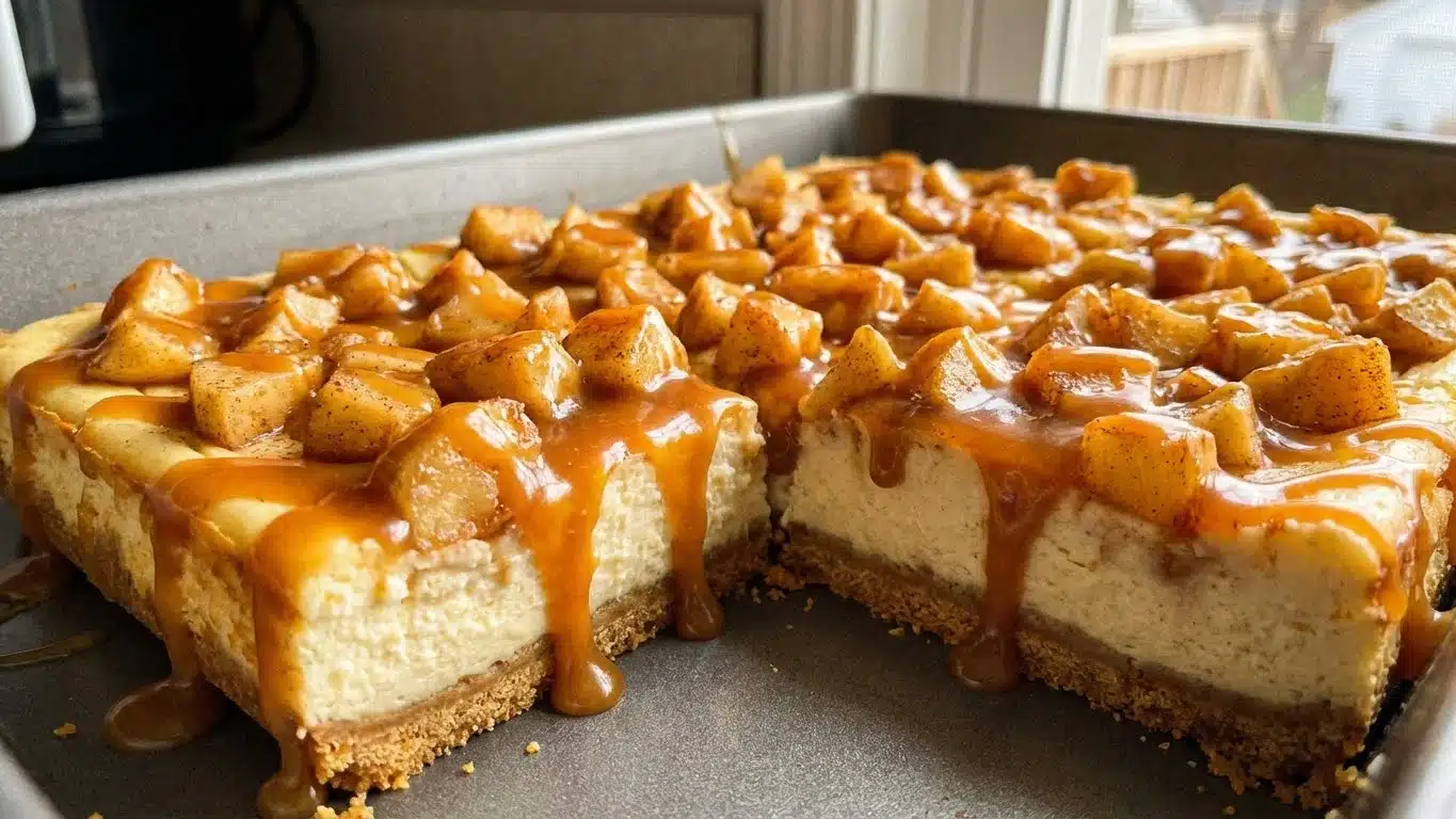 caramel-apple-cheesecake-bars