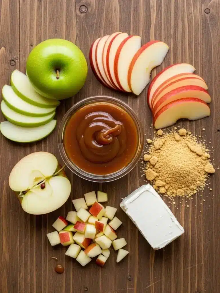ingredients Caramel Apple Cheesecake Bars