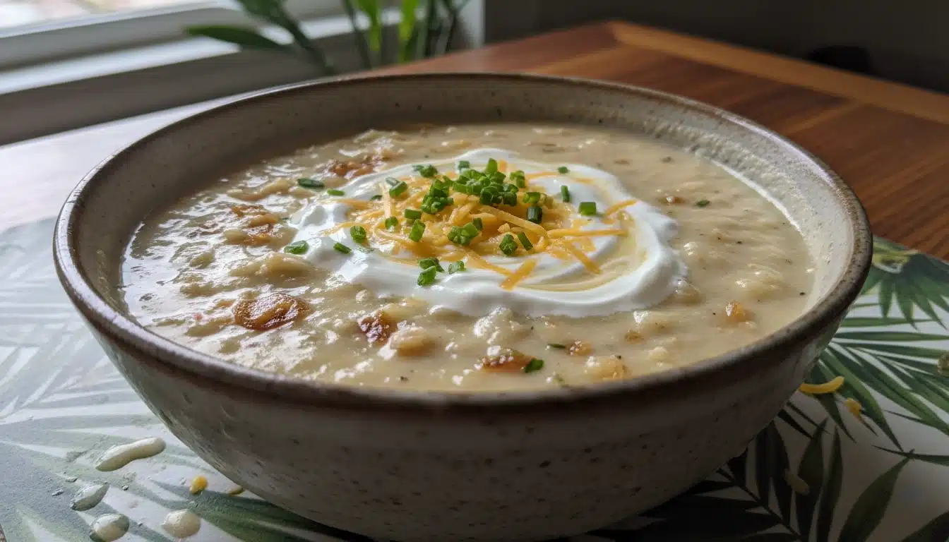 Cauliflower Soup – Creamy, Wholesome & Ready in 25 Minutes 2 Cauliflower Soup bowl