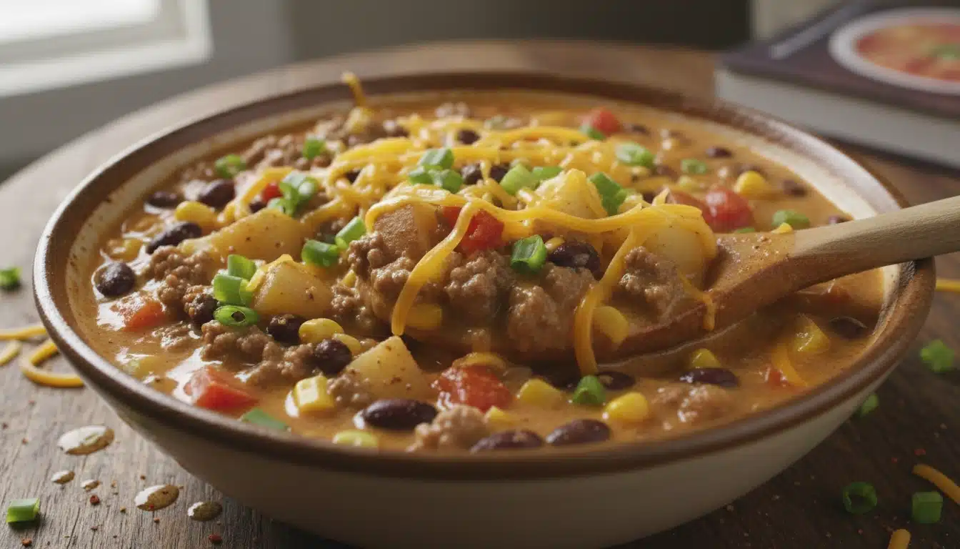 Creamy Cowboy Soup – Bold, Hearty & Ready in 30 Minutes 2 Creamy Cowboy Soup bowl