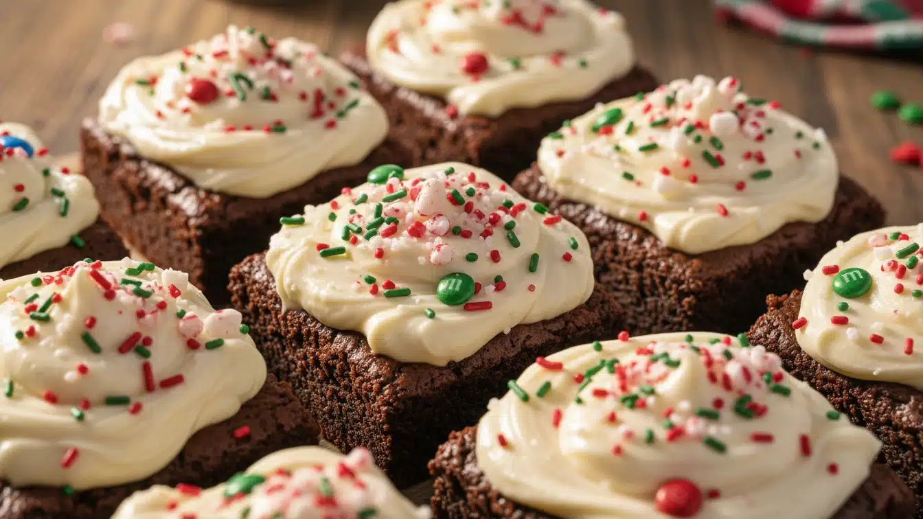 frosted-christmas-brownies