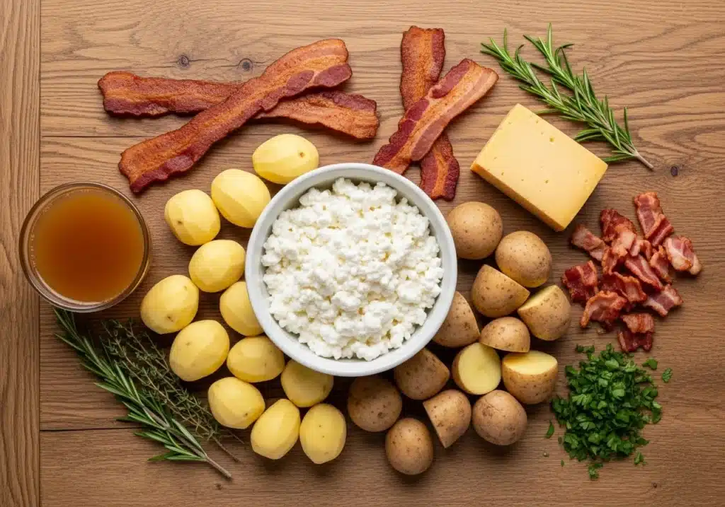 High Protein Loaded Potato Soup – Creamy, Filling & Guilt-Free 3 High Protein Loaded Potato Soup ingredients