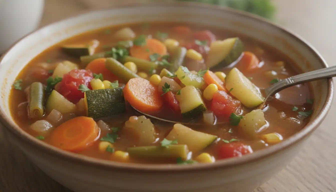 Mouthwatering Vegetable Soup – Fresh, Hearty & Ready in 30 Minutes 2 Mouthwatering Vegetable Soup bowl