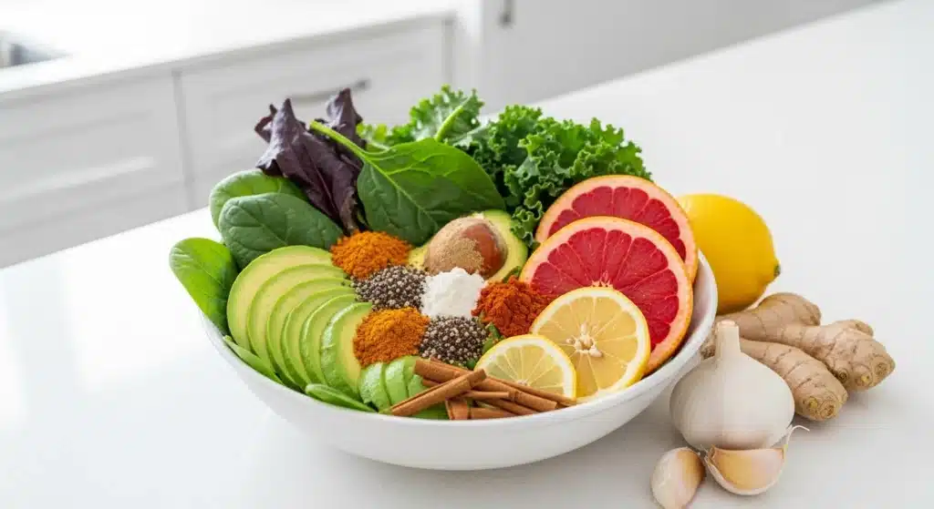 Ingredients for Natural Zepbound metabolism boosting recipe