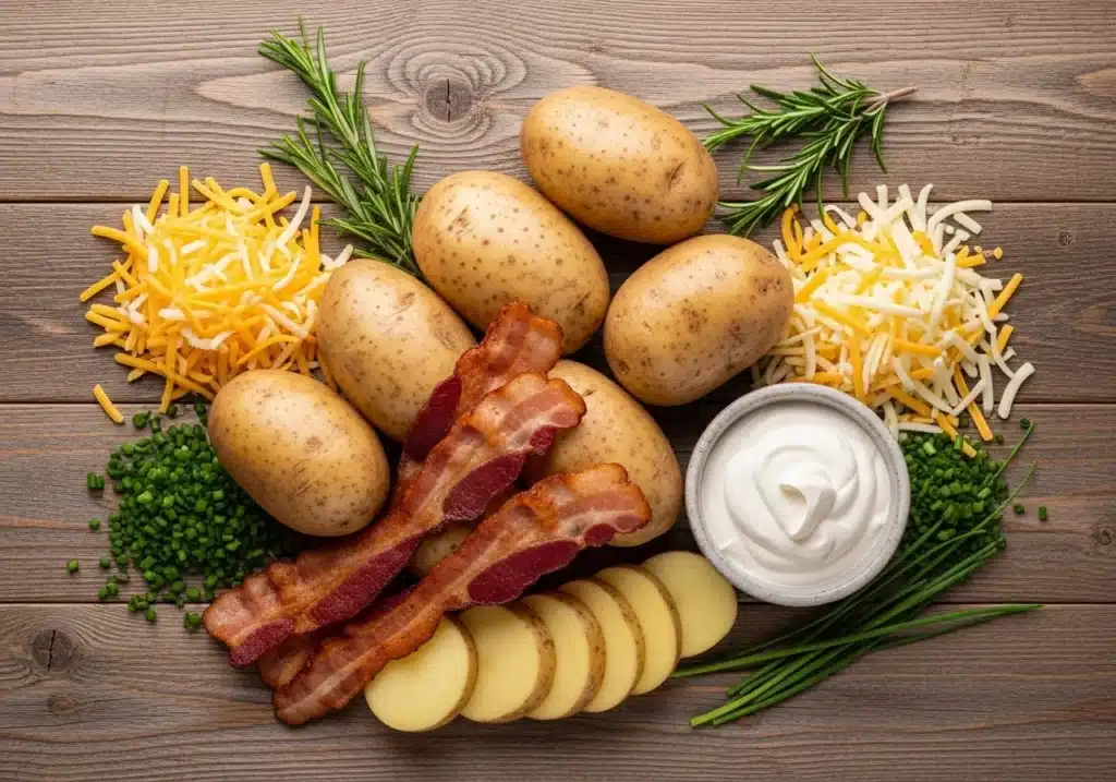 Outback Potato Soup – Creamy, Loaded & Comfort in a Bowl 3 Outback Potato Soup ingredients