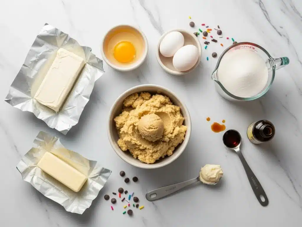 sugar-cookie-cheesecake-ingredients