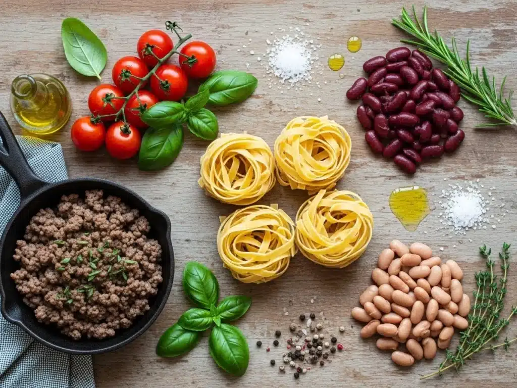 Copycat Olive Garden Pasta e Fagioli Soup: Cozy, Hearty & Just Like the Restaurant 3 Ingredients for Copycat Olive Garden Pasta e Fagioli Soup