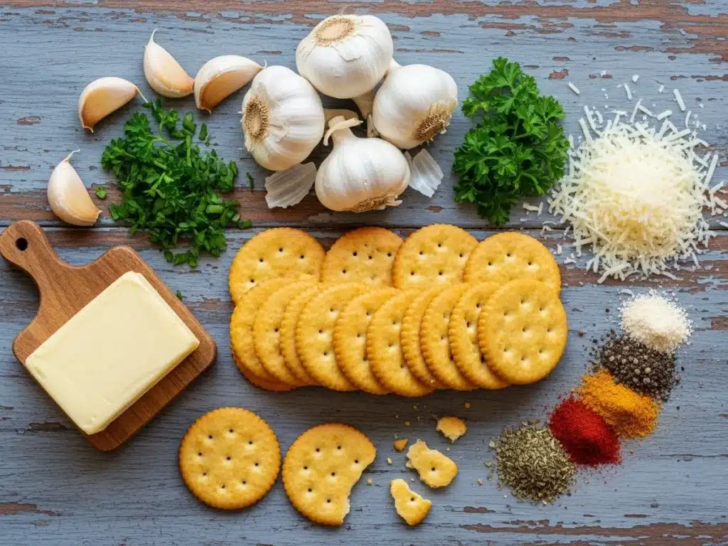 Garlic Bread Ritz Crackers: Buttery, Crispy & Addictively Easy 3 Ingredients for Garlic Bread Ritz Crackers