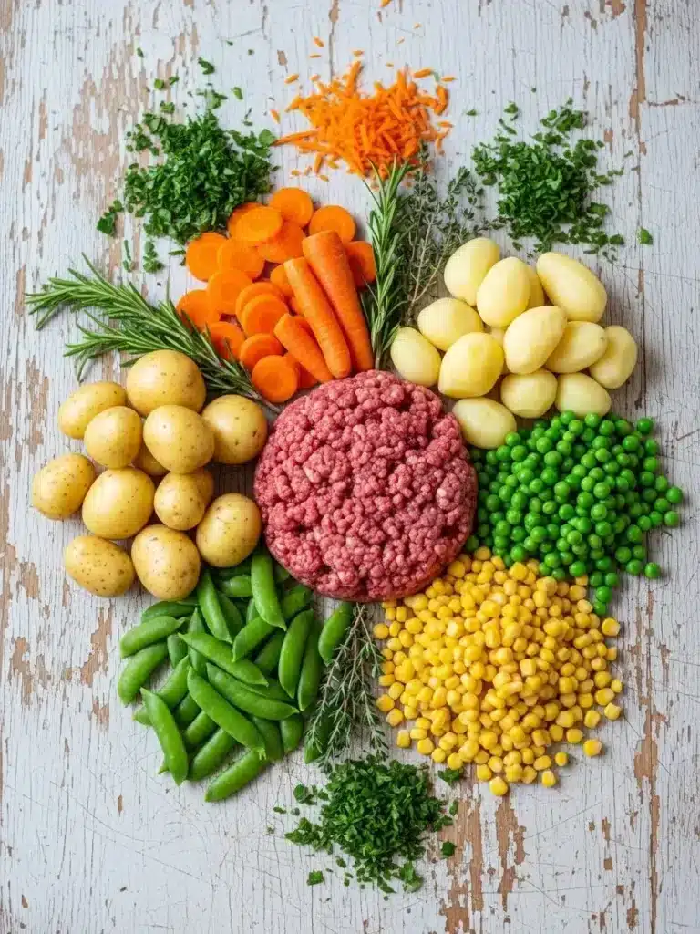 Ingredients for Garten Shepherd’s Pie