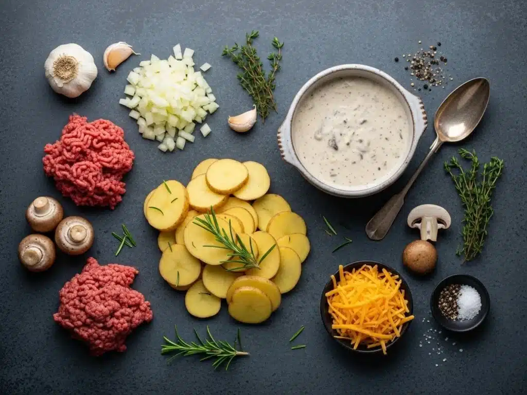 Ingredients for Hobo Casserole
