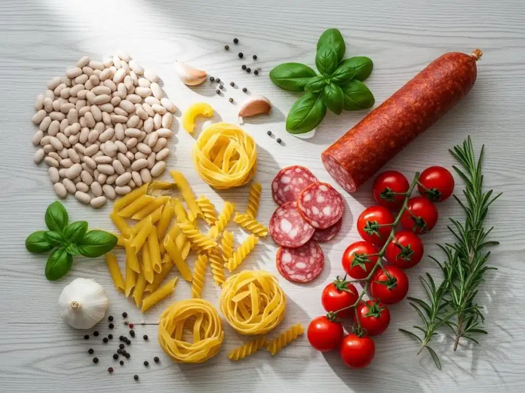 Pasta Fagioli: Hearty, Italian Comfort in a Bowl 3 Ingredients for Pasta Fagioli Soup