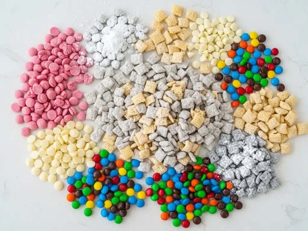 Pink Valentine Puppy Chow Mix: Sweet, Crunchy & Perfectly Festive 3 Ingredients for Pink Valentine Puppy Chow Mix