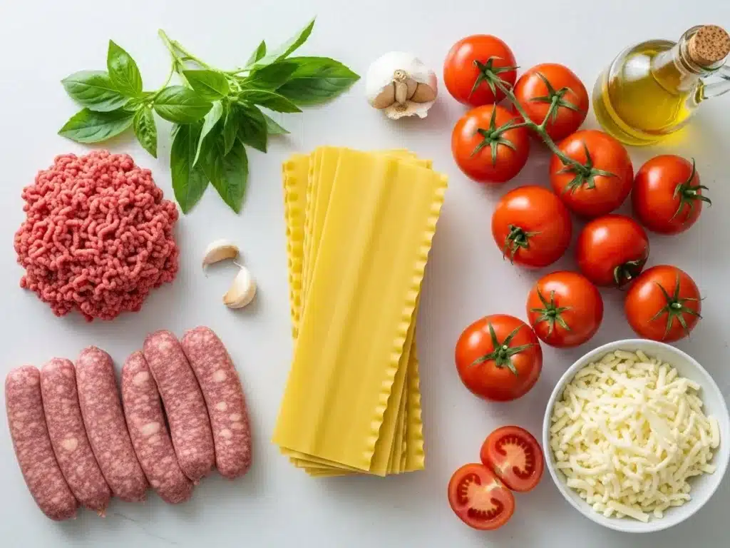 Pioneer Woman Lasagna: Hearty, Cheesy & Family-Favorite Comfort 3 Ingredients for Pioneer Woman Lasagna