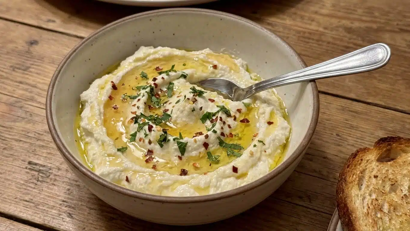 Whipped Goat Cheese Spread: Creamy, Tangy & Effortlessly Elegant 2 Whipped Goat Cheese Spread with honey and herbs