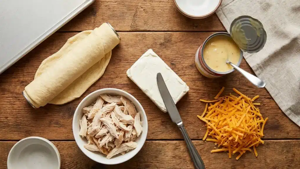 Chicken Crescent Roll Casserole: Creamy, Cheesy & Family-Favorite 3 Ingredients for Chicken Crescent Roll Casserole