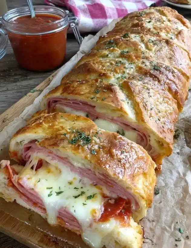 Italian Meat Stromboli Recipe 2 Delicious recipe for a flavorful and easy meal preparation.