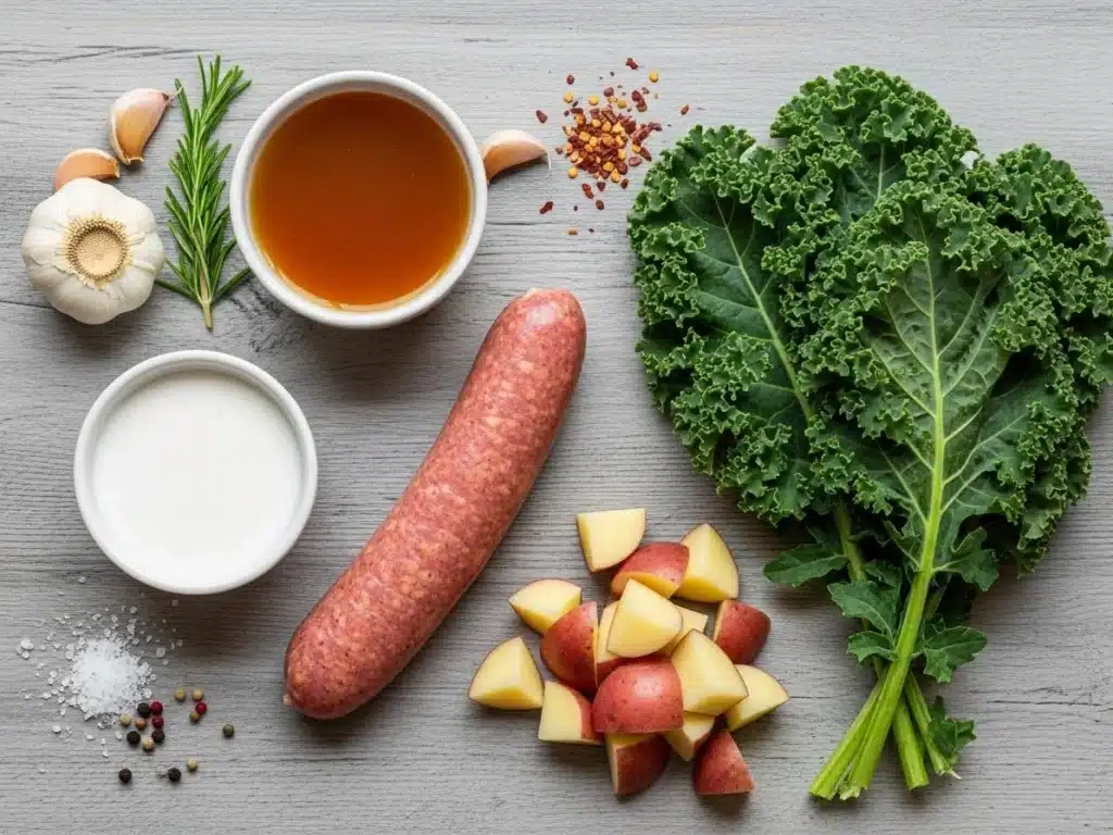 Paleo Zuppa Toscana Soup: Creamy, Hearty & Comforting 3 Ingredients for Paleo Zuppa Toscana Soup