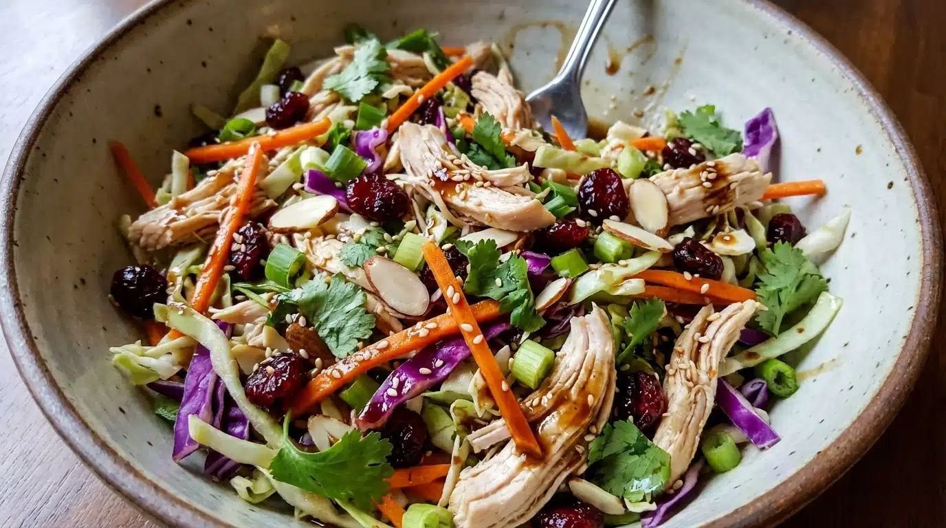 Asian Chicken Cranberry Salad