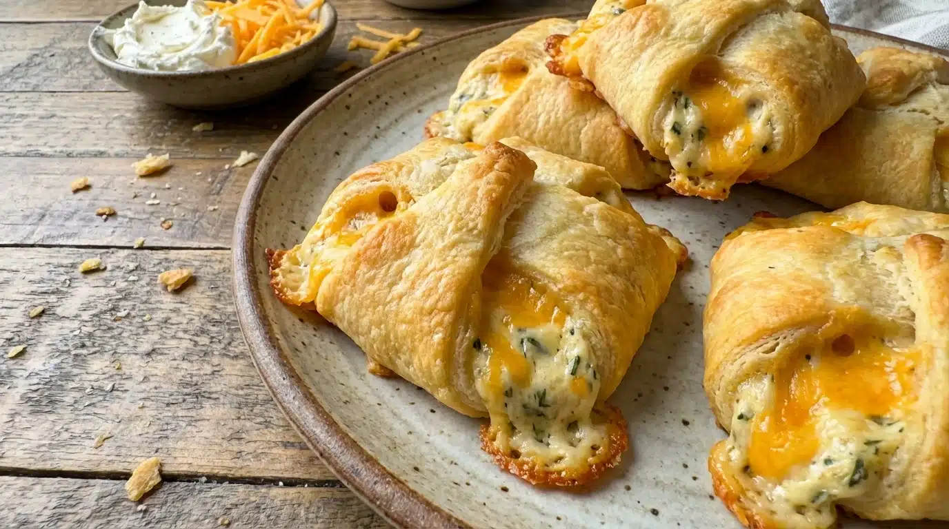 Chicken Crescent Roll Bundles