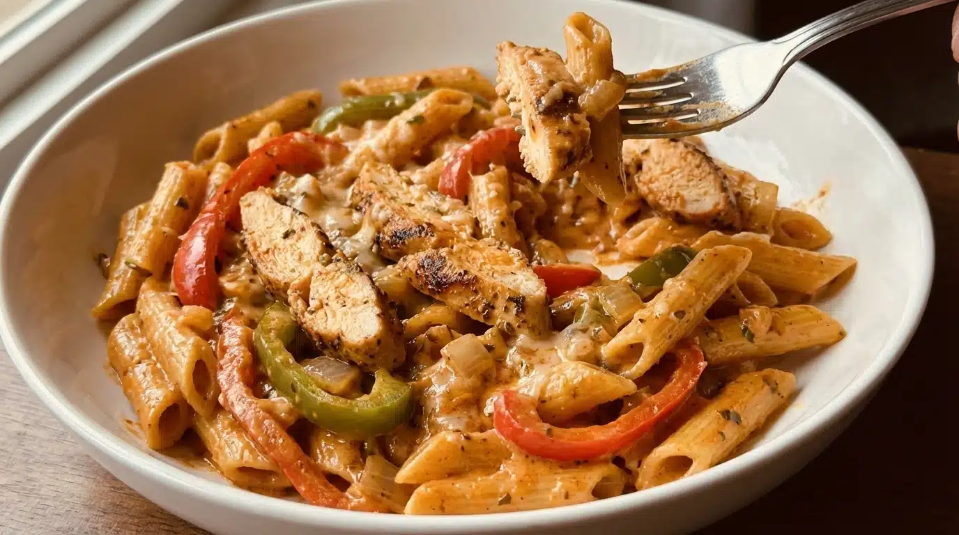 Creamy Cajun Chicken Penne Pasta