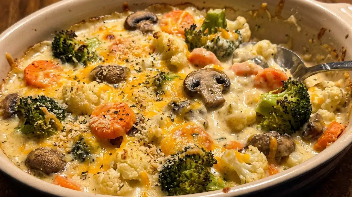 Creamy Winter Vegetable Casserole