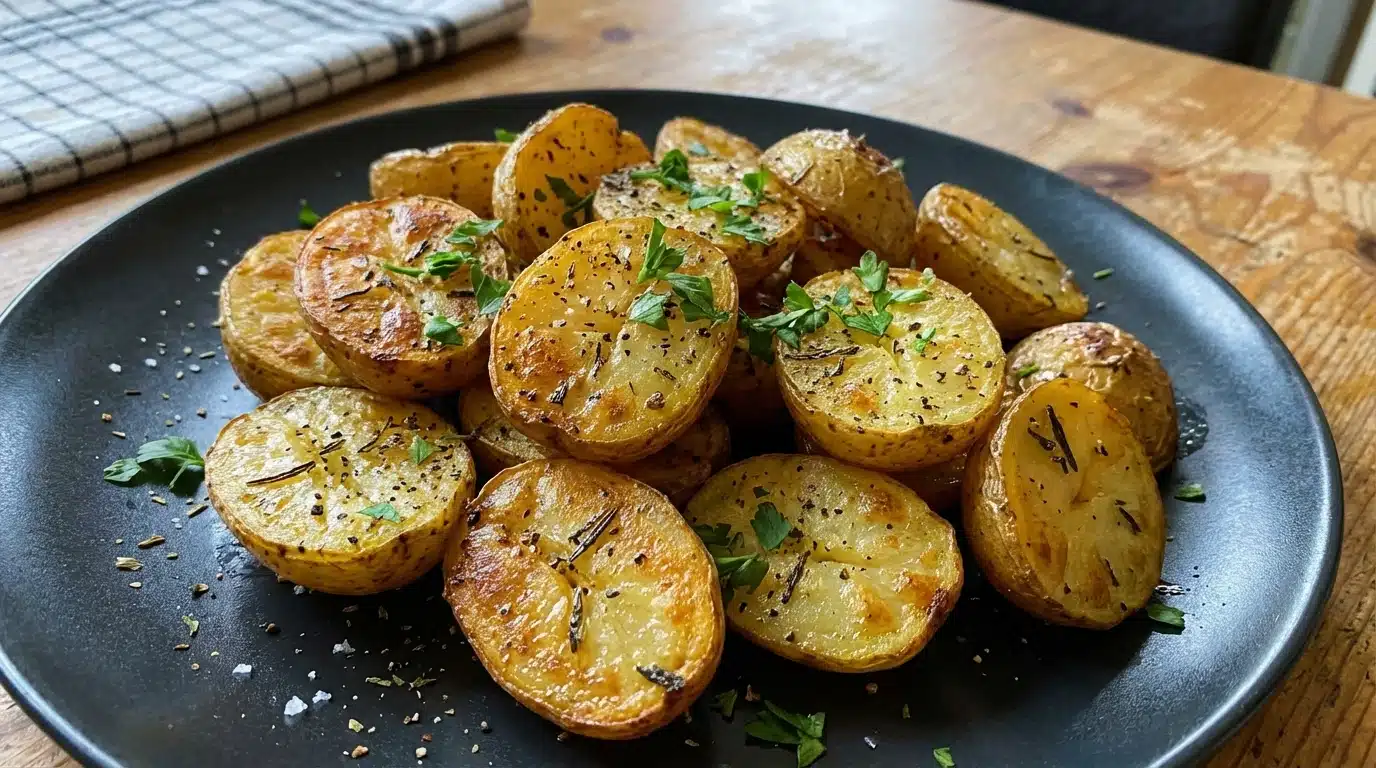 Crispy Roasted Herb Potatoes – Easy Oven-Roasted Side Dish