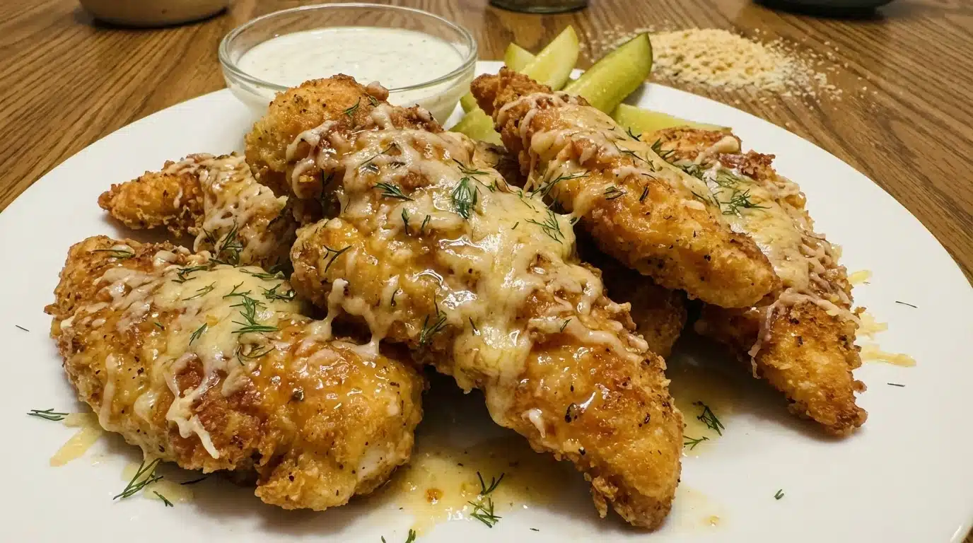 Dill Pickle Parmesan Chicken