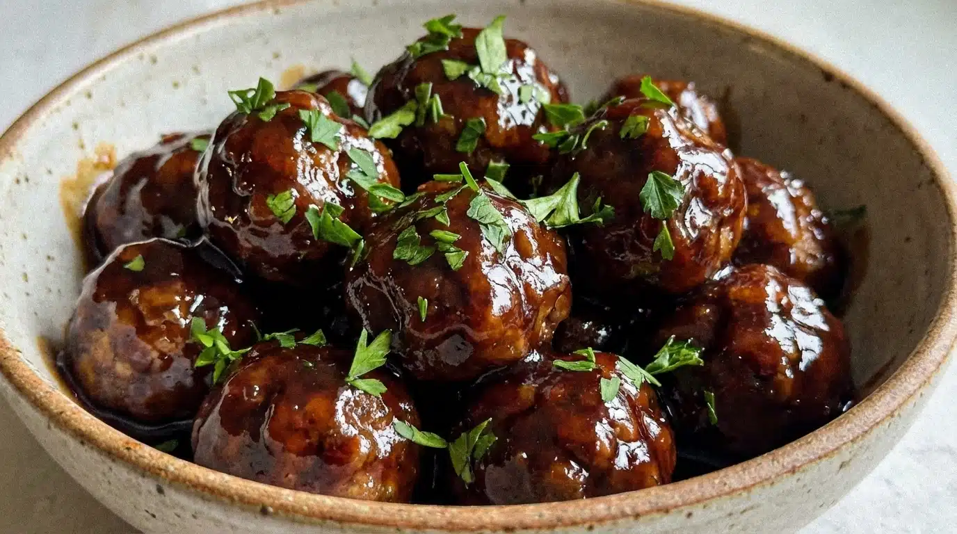 Grape Jelly Meatballs