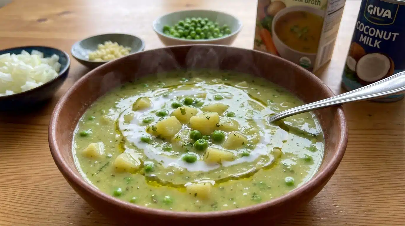 Green Pea & Potato Soup – Easy Comfort Soup for Any Day