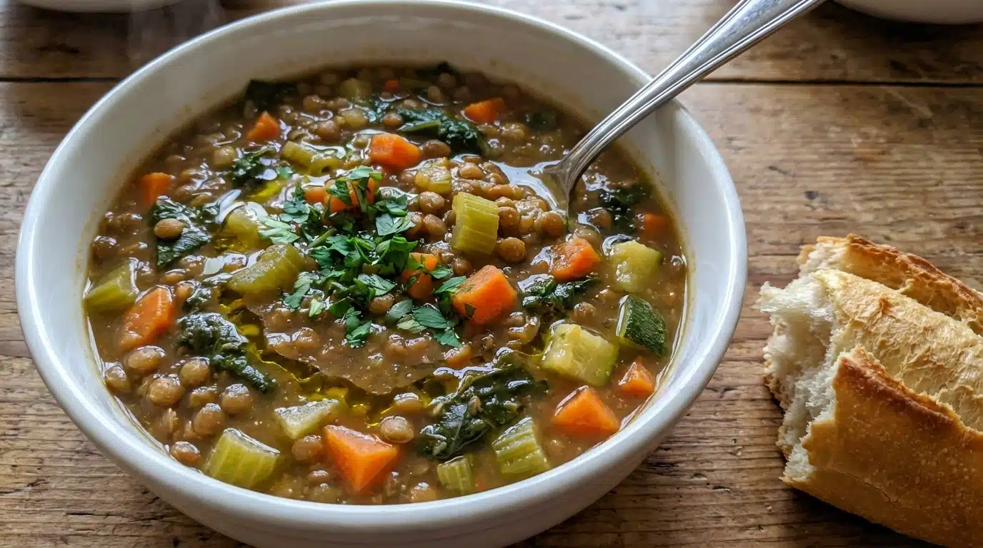 Hearty Lentil Vegetable Soup