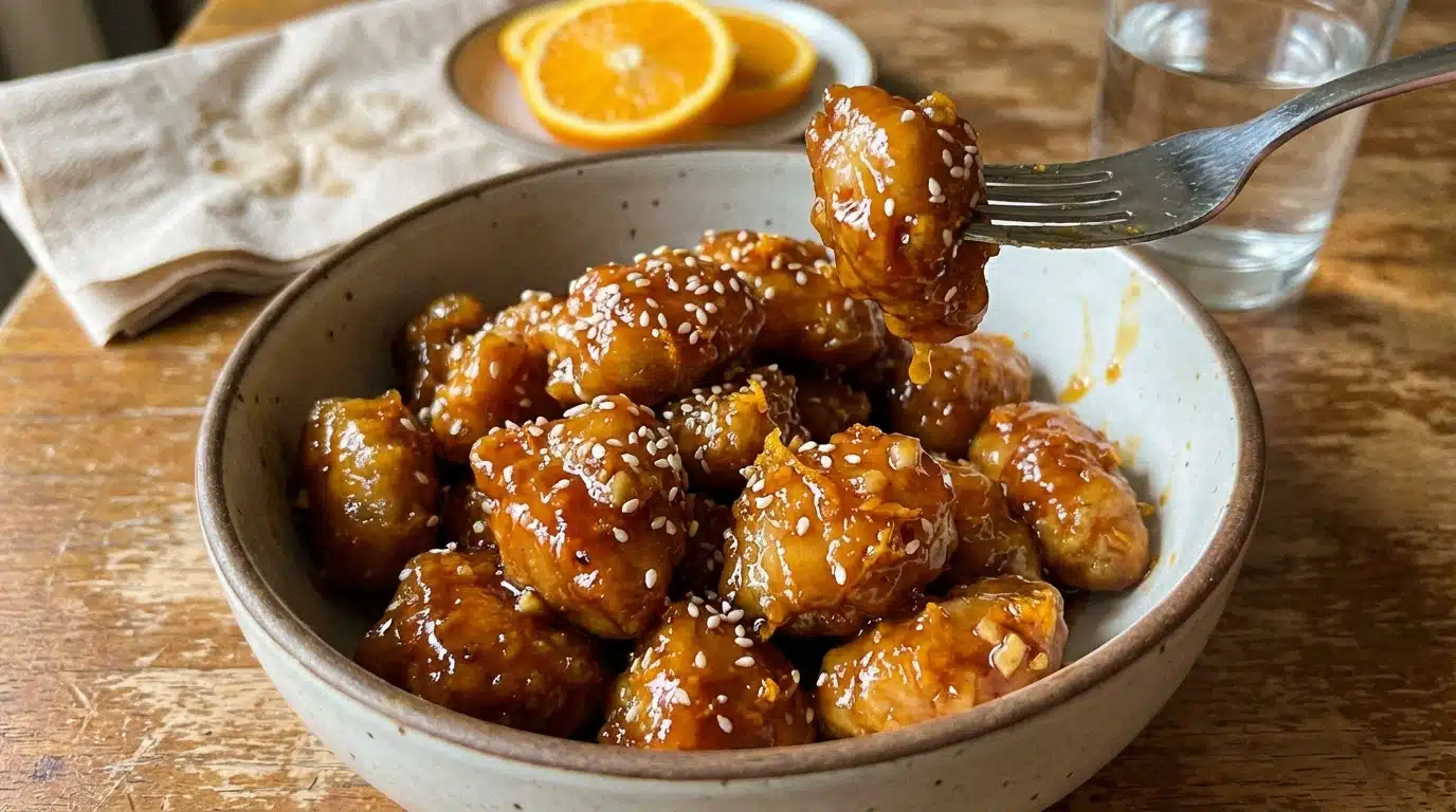 Honey Orange Chicken (simple to make)
