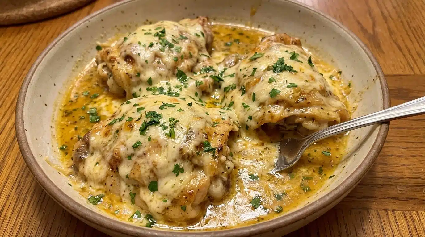 Instant Pot Garlic Parmesan Chicken Recipe