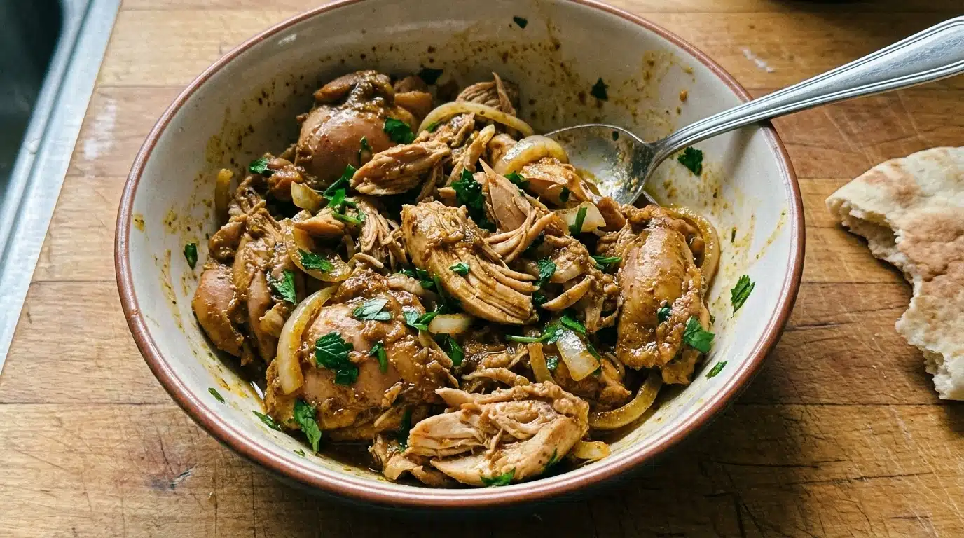 Slow Cooker Chicken Shawarma 1