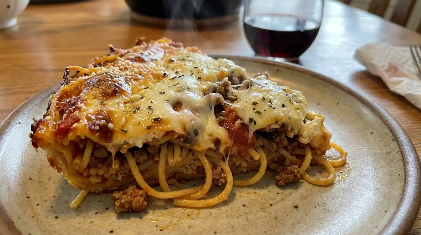 Spaghetti Pie
