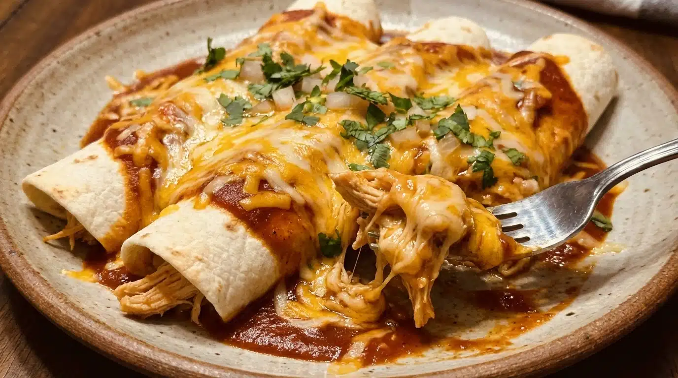 The Best Cheese Chicken Enchiladas for Family Dinners