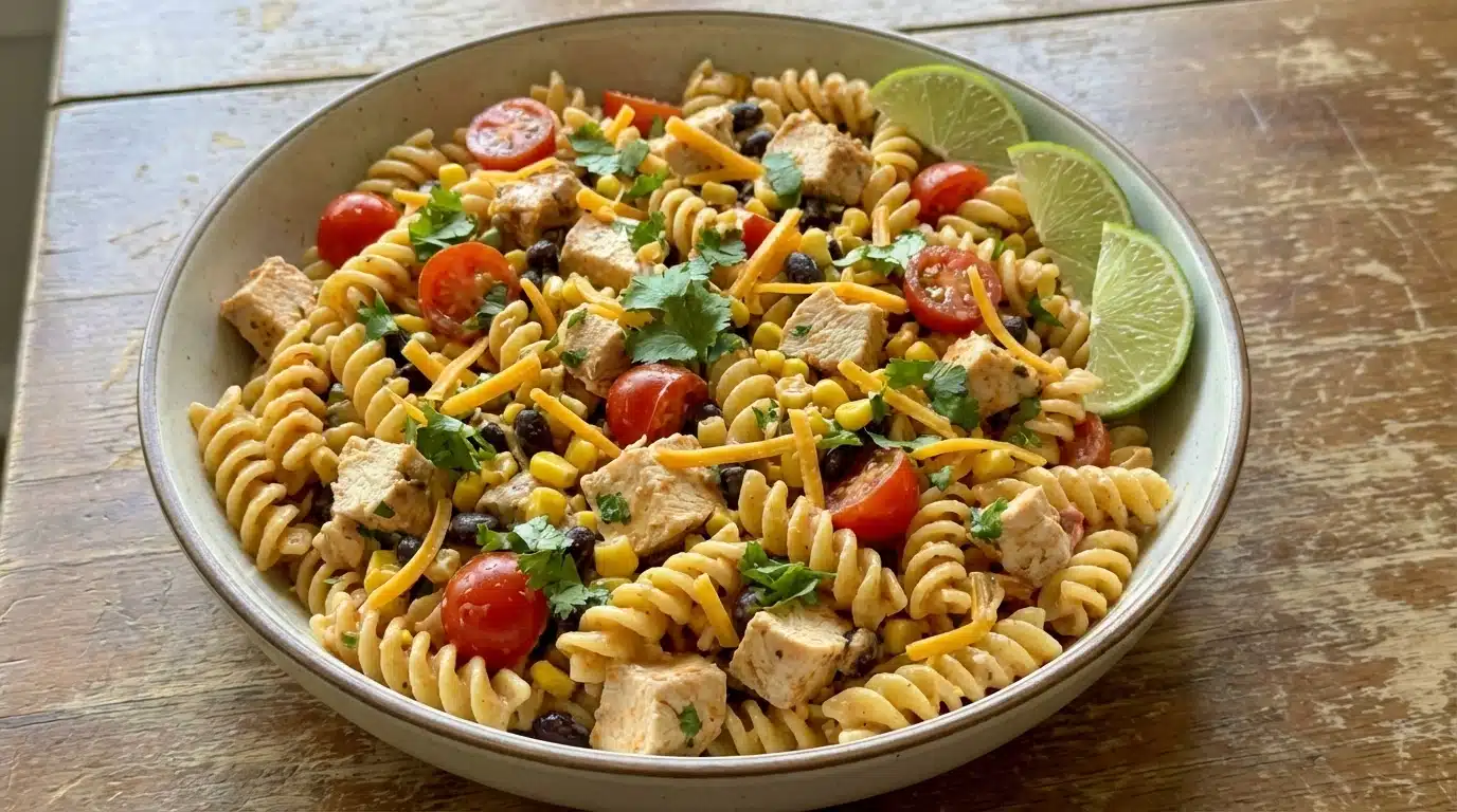 Chicken Taco Pasta Salad