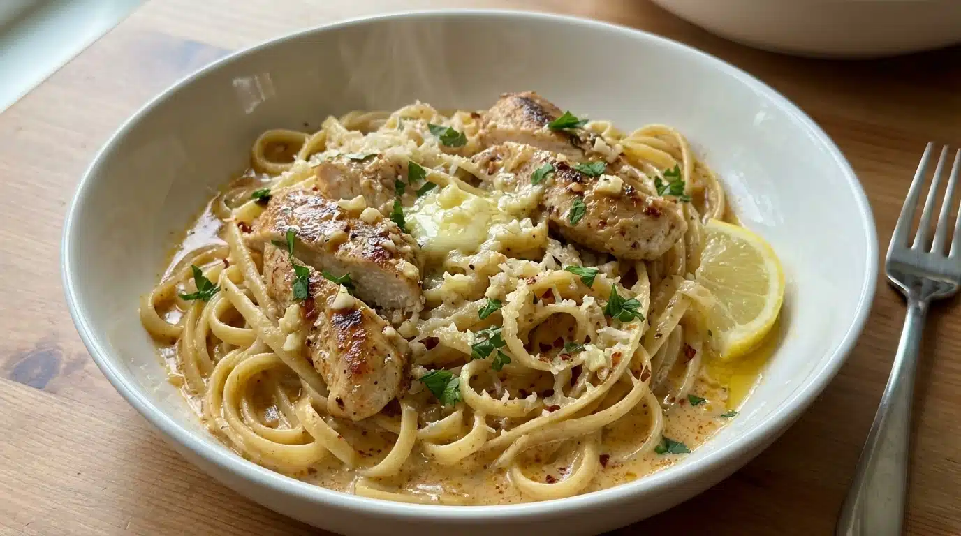 Cowboy Butter Chicken Linguine