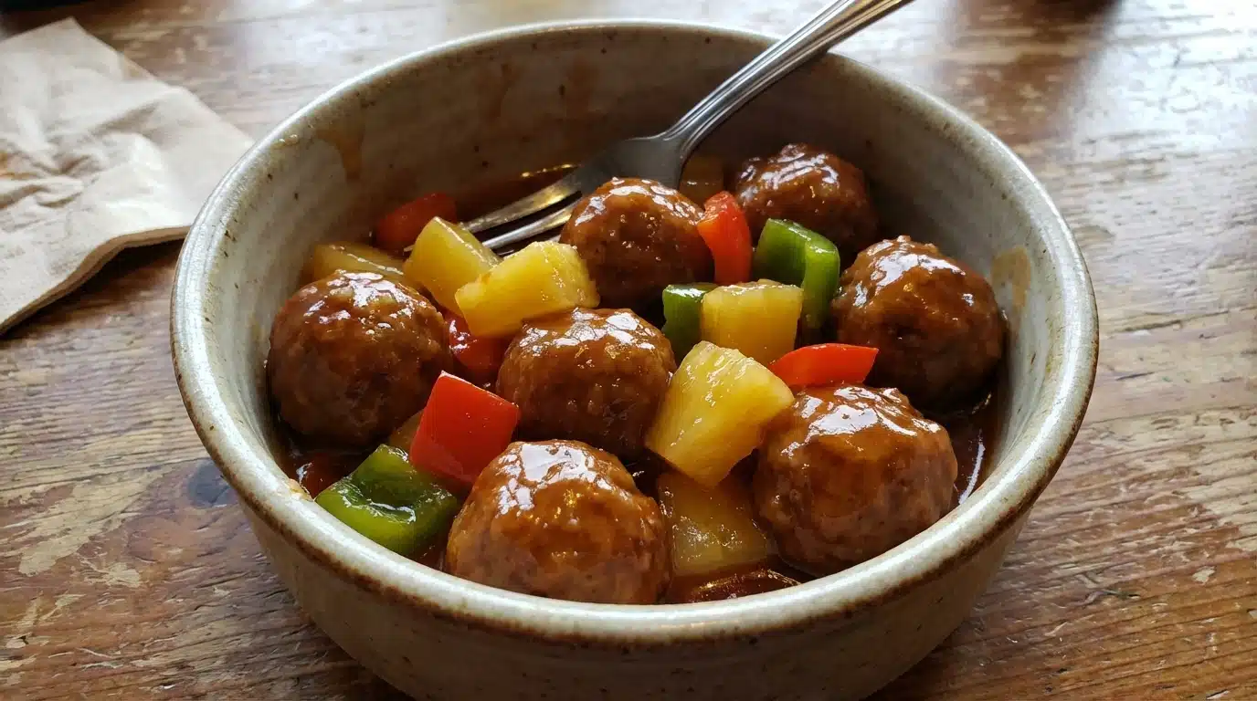 Sweet Sour Meatballs
