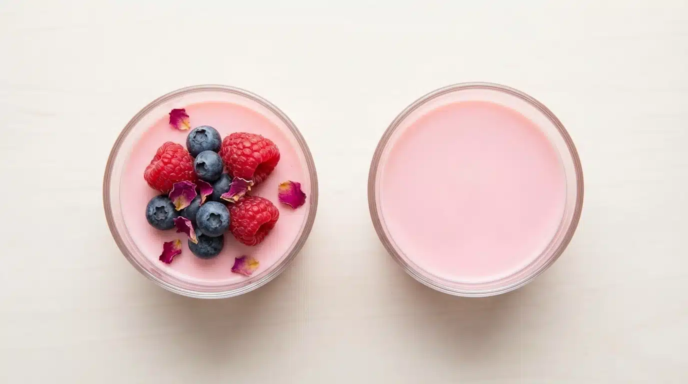 rose milk gelatin recipe for weight loss recipe card image