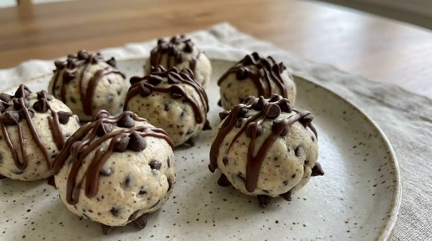Greek Yogurt Cookie Dough Bites 2 Greek Yogurt Cookie Dough Bites