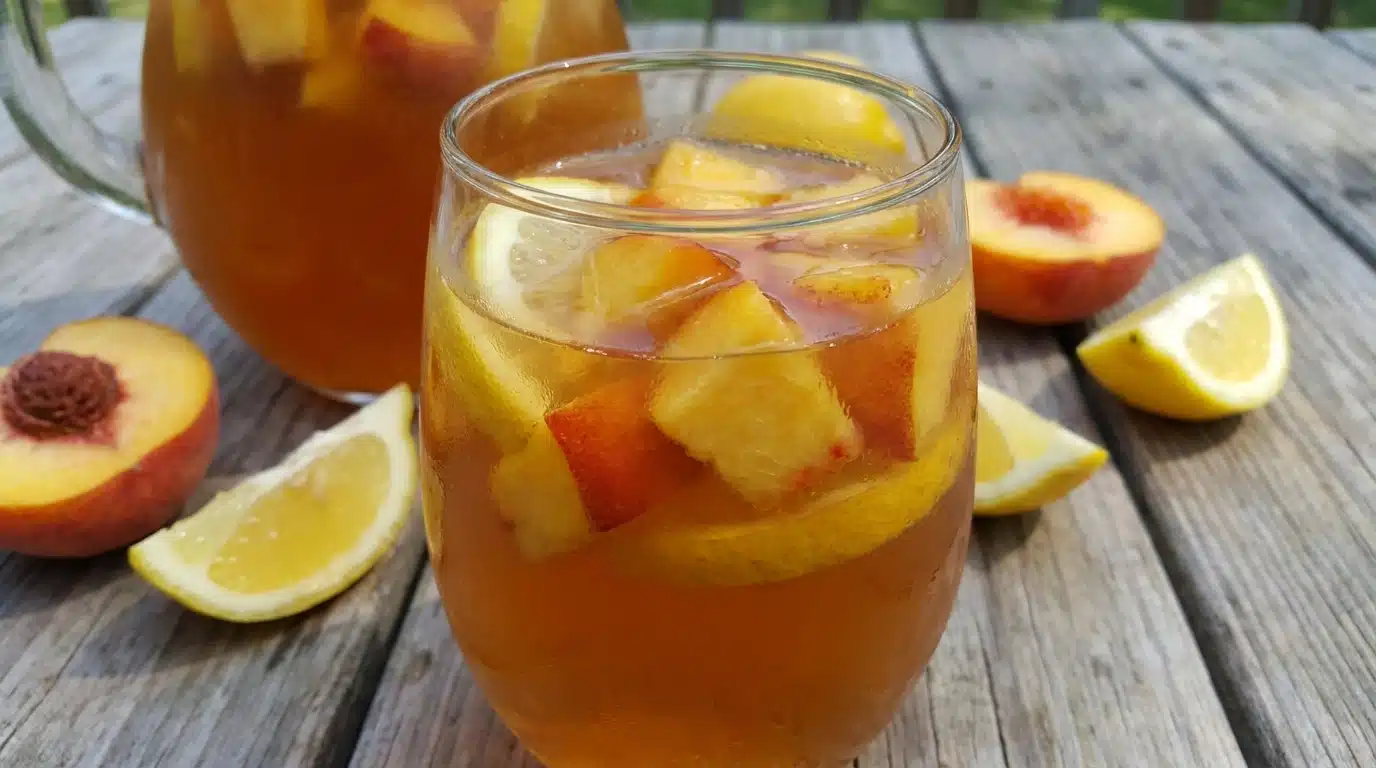 Peach Lemonade 2 Peach Lemonade