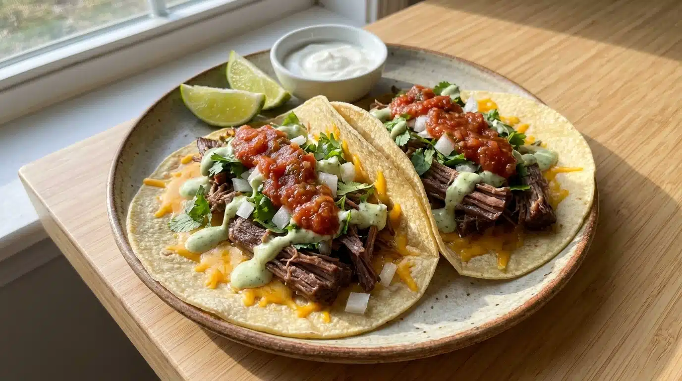 Pot Roast Tacos 2 Pot Roast Tacos