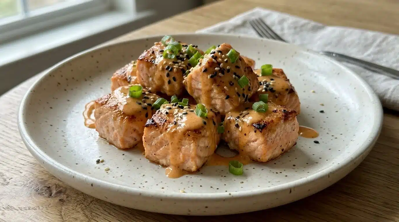 Bang Bang Salmon Bites