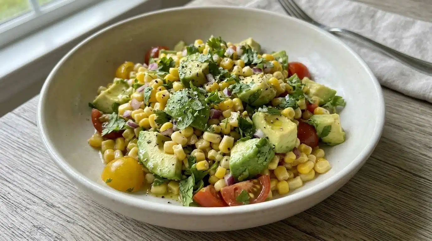 Corn and Avocado Salad