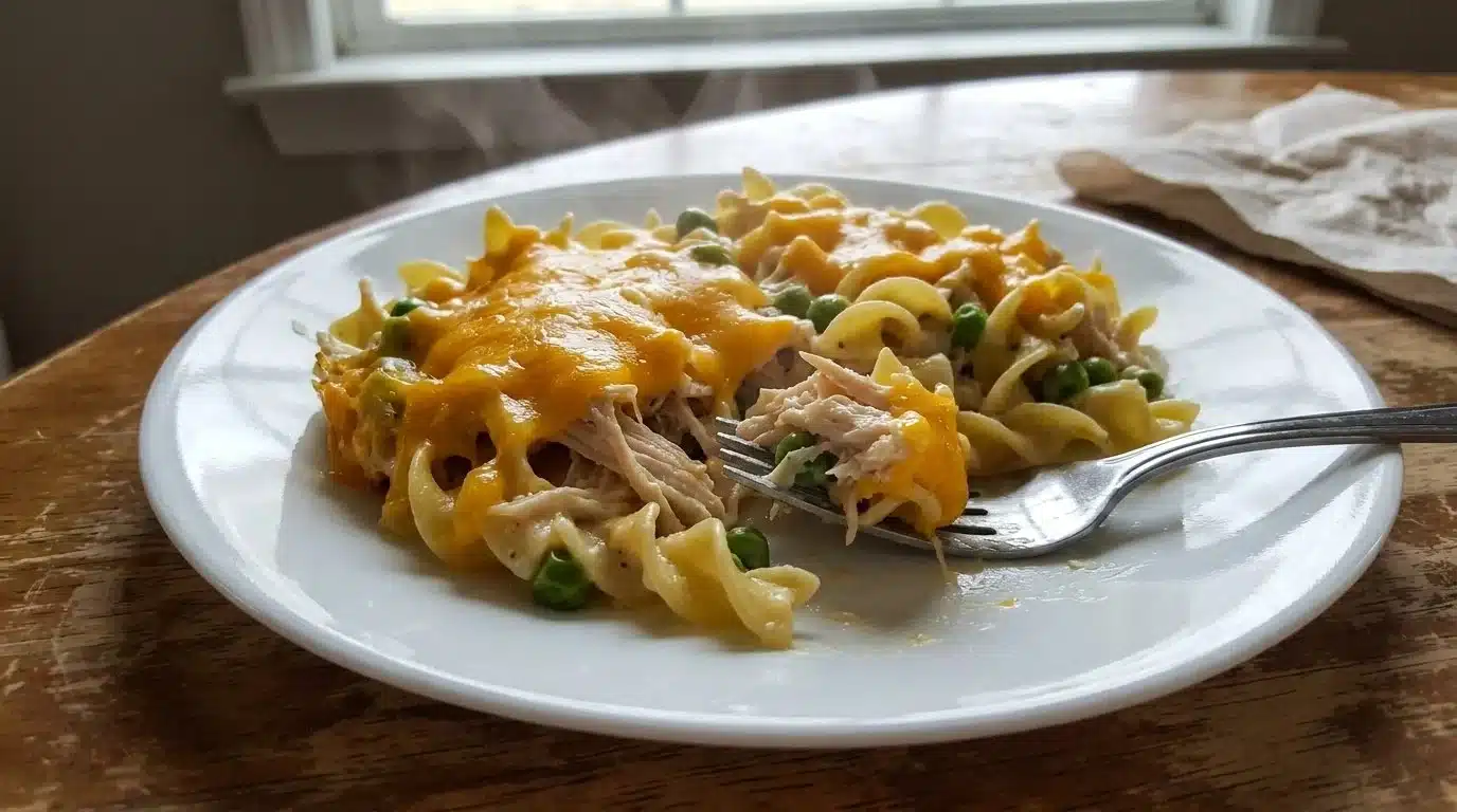 Easy Chicken Noodle Casserole