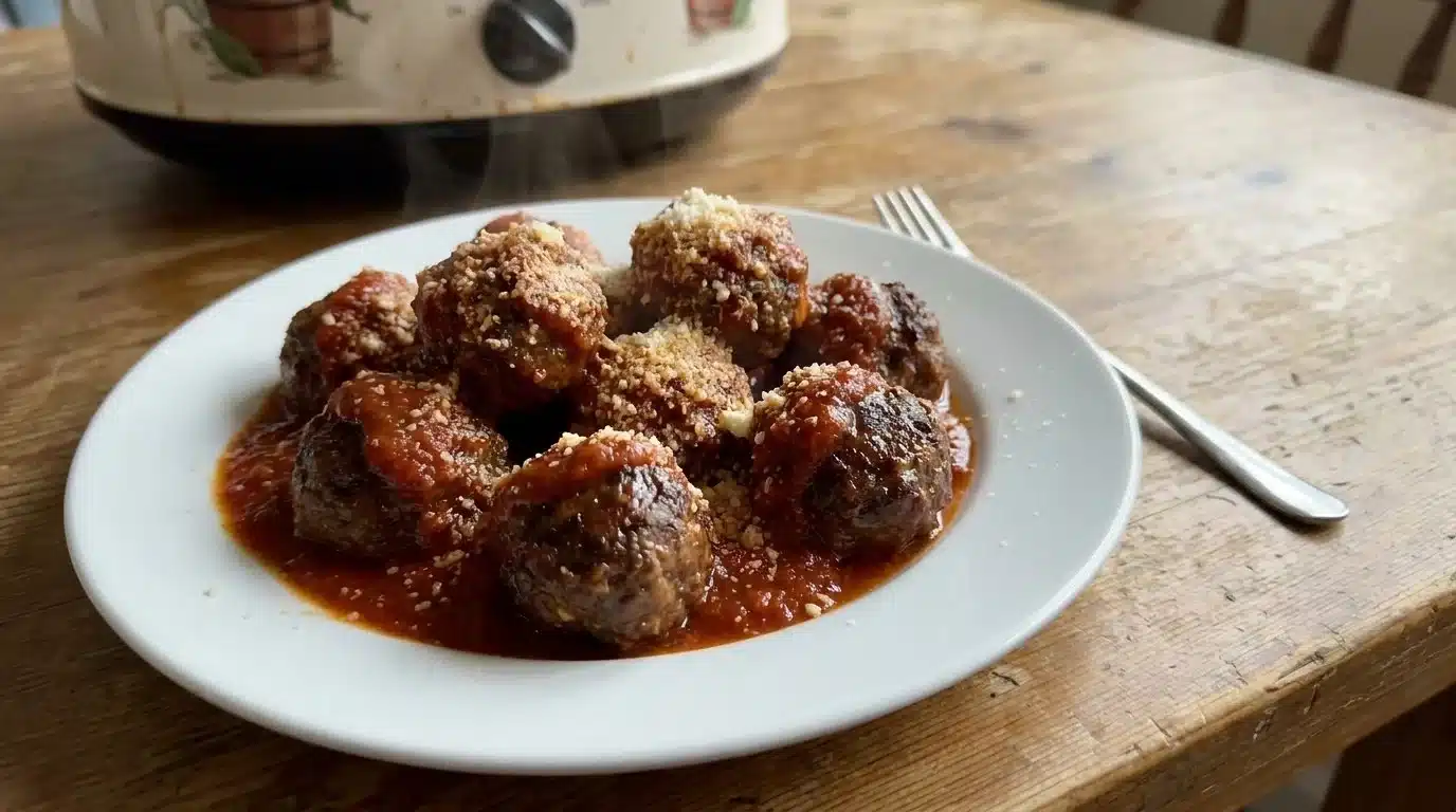 Easy Crockpot Meatballs