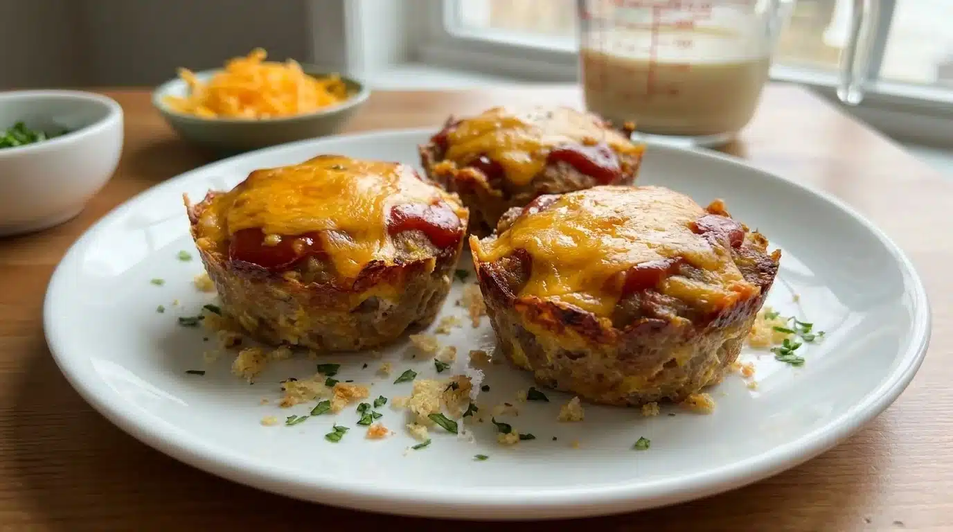 Lil’ Cheddar Meatloaves: Easy, Cheesy Joy for Family Nights